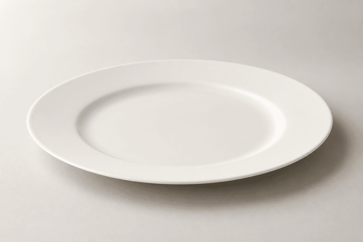 高骨质瓷西餐盘 27cm