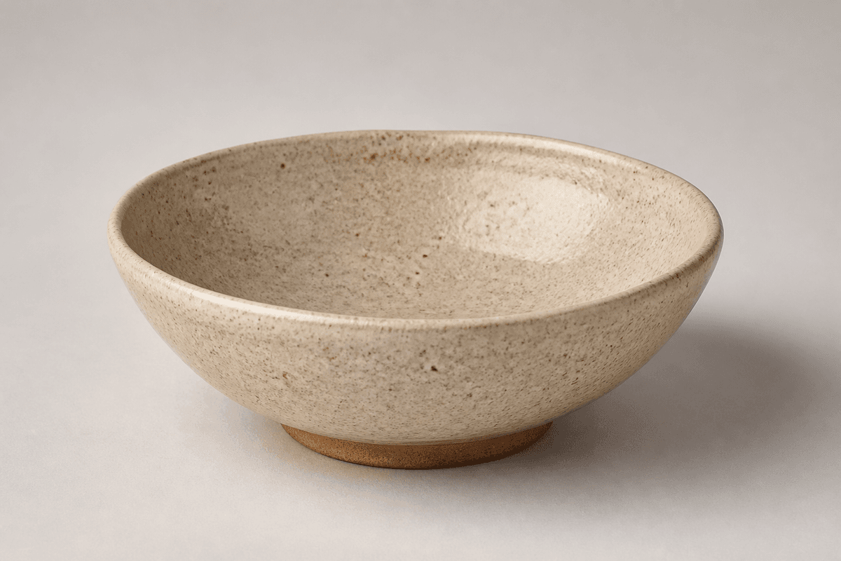 炻瓷手作感沙拉碗 18cm